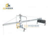 Pince de parapet en aluminium pour échafaudage suspendu sur mesure, pour plateforme de travail suspendue à câble d'acier ZLP500/630/800