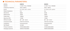 Venta caliente KX612 Altavoces de rango completo de 2 vías profesionales de 12 pulgadas Gran potencia Importados Variante británica Dragon 8ohm Calidad de madera - Product Image 4
