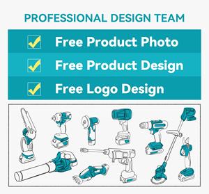 무선 배터리 36000RPM 공기 송풍기 세차 불어 잎 압축 공기 살포기 soplador 터보 잎 송풍기 - Product Image 3