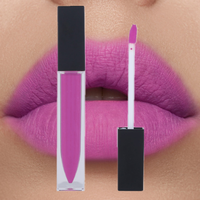 Rouge à lèvres liquide rouge sexy, marque privée, métallique, créez vos propres noms de couleurs, rouge à lèvres
