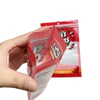 Emballage de piment de poivre personnalisé imprimé debout pochette à fermeture à glissière pour poudre de poivre piment piment épice sac d'emballage alimentaire