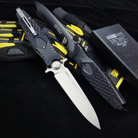 Russland Bestseller DIY OEM G10 Griff Klappmesser D2 Stahlklinge 58-60HRC Kugellager Camping EDC Schneidwerkzeug