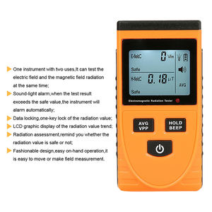 GM3120 elektromanyetik dalga radyasyon dedektörü elektromanyetik alan çift ölçüm cihazı cep telefonu radyasyon - Product Image 3