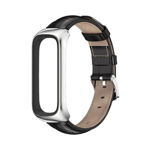 Correa de Reloj Mijobs de Bambú y Cuero Genuino con Caja Metálica <span class=keywords><strong>R220</strong></span> para Samsung Galaxy Fit 2 <span class=keywords><strong>Sm</strong></span>-<span class=keywords><strong>r220</strong></span> - Product Image 6