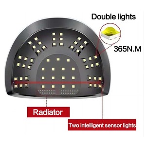 Máy sấy móng tay di động đèn UV LED 256W chuyên nghiệp, làm khô nhanh gel, lý tưởng cho salon và sử dụng tại nhà - Product Image 5