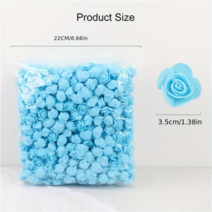 Cabezas de Rosa Artificiales de Espuma Wen Hope de 22 cm, Decoraciones para el Hogar y Bodas, Accesorios para el Día de San Valentín - Product Image 2