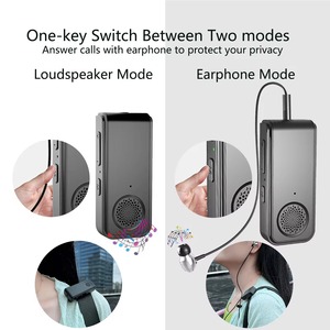 Mini Altavoz <span class=keywords><strong>de</strong></span> Doble Modo con Clip, Combo <span class=keywords><strong>de</strong></span> Altavoz y Auriculares 5.3 para Llamadas con Manos Libres y Música en Cualquier Momento - Product Image 6