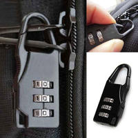 KINLED Mini cadenas à combinaison en alliage de zinc pour vélos, motos et vélos électriques - Verrou portable pour bagages et salle de sport