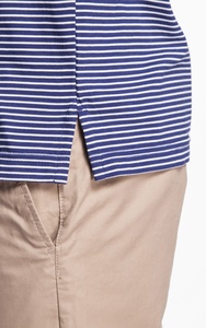 QS-3020-L Polo Shirt Triangle Point Side Vents Setting <b>Machine</b> T Shirt V Shape <b>Splitting</b> Garment Pattern Template Sewing <b>Machine</b> - Product Image 4