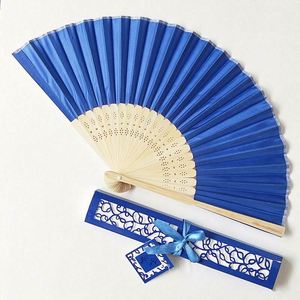 Brown Bamboo Hand Fans with Folk Art Carved and Painted Designs 21cm Flower Love Fairy Party Styles Printed <b>Pattern</b> Models - Product Image 1