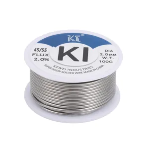 Kewei soldering wire 100g 2.0mm 45 55 rosin solder wire for soldering iron and repairing electronics products
