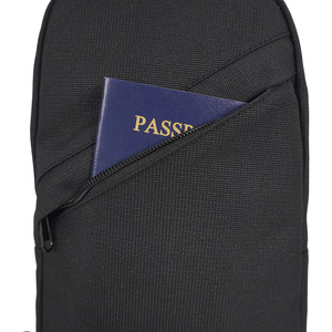 Borsa a Tracolla Nera con Scomparto per Laptop e Cellulare per Uso Quotidiano, per Uomo e Donna - Product Image 6