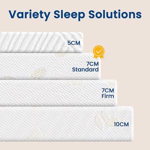 Certifié OEKO-TEX CertiPUR-US lit simple surmatelas housse lavable mousse de bambou qualité hospitalière tapis de lit Mahjong forme de tapis - Product Image 5