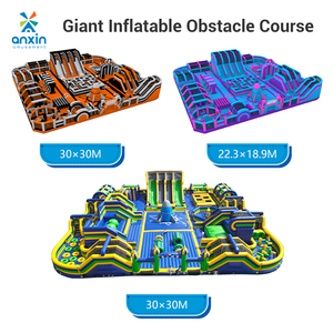 Khổng lồ <span class=keywords><strong>Inflatable</strong></span> sân chơi vui vẻ <span class=keywords><strong>Inflatable</strong></span> chơi khu vực khác nhau tiện nghi leo SLIDES thư bị trả lại trò chơi và các khóa học trở ngại - Product Image 5