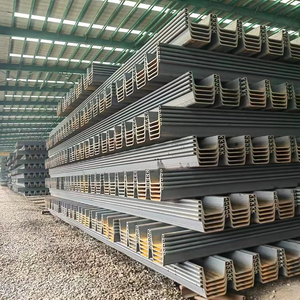 סוג ערימת גיליון הספק סיני 2 פרופיל פלדה sheetערימת u עם מחיר נמוך - Product Image 6