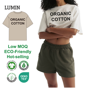 T-shirt in Cotone Organico GOTS 260GSM all'Ingrosso, T-shirt Personalizzata da <span class=keywords><strong>Donna</strong></span> <span class=keywords><strong>Oversize</strong></span> Stile Y2K per l'Estate - Product Image 4