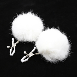 Pinzas para Pezones de Peluche Coloridas y Sexys, Certificadas para BDSM, Fetichismo, Juegos de Rol de Esclavos, Bondage Sexual para Parejas - Product Image 6