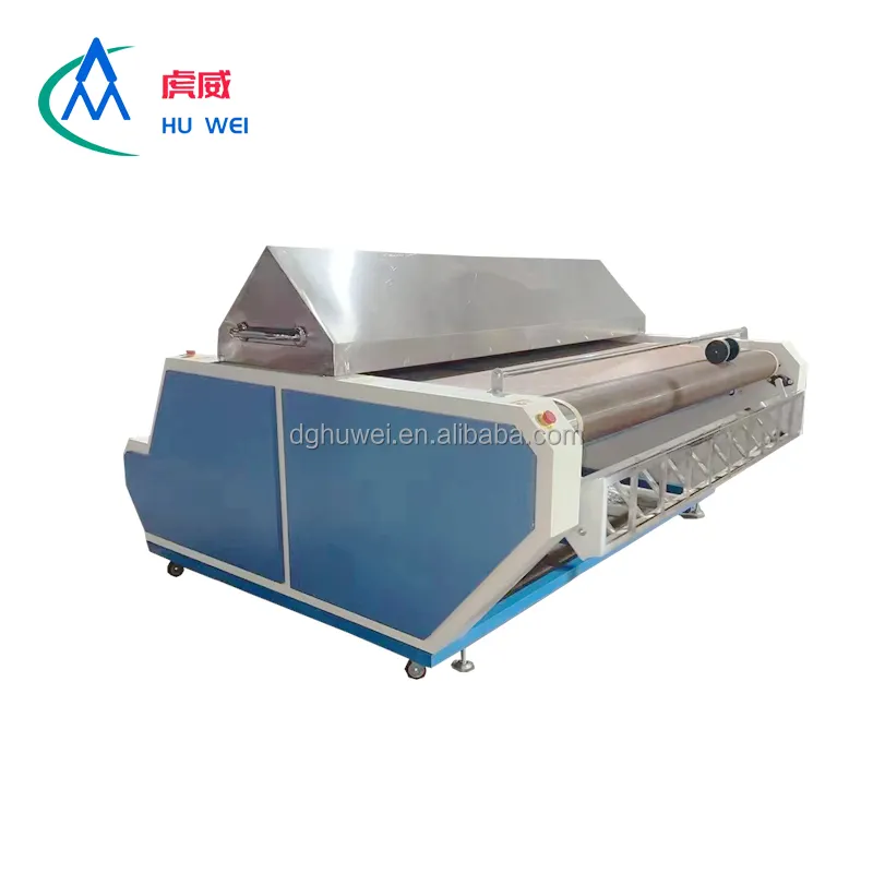Factory Supply Cloth Fabric Relaxing Unwinding Machine automatic textile fabric steam shrinking machine