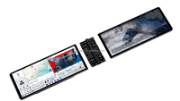 Autoradio Android à double écran tactile 2K universel de 12,3 pouces pour Honda Bmw Benz Mazda Range Rover Toyota Ford  Stéréo