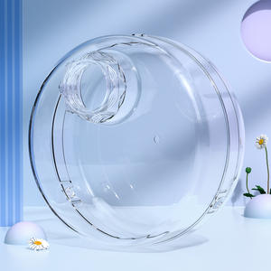 <span class=keywords><strong>Hamster</strong></span>-Laufrad Externe Box für Goldhamster und Seidenbären Große Größe Geräuscharm Langeweile-Bekämpfung Spielzeug Hamsterkäfig PP-Material - Product Image 2