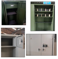 Weichi Armoire à munitions personnalisée Armoire de rangement pour armes longues antivol Serrure électronique numérique Coffre-fort pour armes à feu