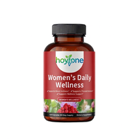 Kapsul Campuran Herbal OEM Private Label Dong Quai Lemon Balm Red Clover Black Cohosh untuk Dukungan Kesehatan Harian Wanita