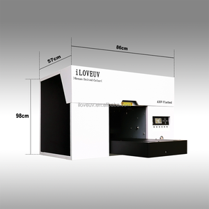 Impresora Plana de Inyección de Tinta UV A3 de Entrega Rápida, Cabezal de Impresión I3200 U1HD, para Impresión en Tarjetas, Tubos Flexibles - Product Image 1