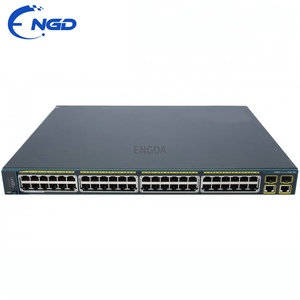 <span class=keywords><strong>Switch</strong></span> <span class=keywords><strong>Ethernet</strong></span> Layer 2 WS-C2960+48PST-L WS-C2960+48PST-S 1U per montaggio su rack, 48 porte PoE RJ45, 2 combo <span class=keywords><strong>Gigabit</strong></span> SFP Uplink - Product Image 4