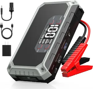 Prodotti di tendenza 2 in 1 Jump Starter & pneumatico gonfiatore portatile compressore d'aria pompa elettrica aria con manometro digitale per pneumatici