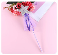 Baguettes Magiques Scintillantes Princesse Étoile pour Enfants, Accessoires de Déguisement Fée pour Filles, Bâtons Magiques pour Fêtes