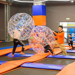 10FT Kids Outdoor Trampoline Basketball <strong>Hoop</strong> Safe Play Gym Enclosure Net Plastic Jumping Game Children's Backyard 25-Person - Product Image 4