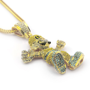 YJ10-5424 Collar con Colgante de Mario Hip Hop Taki En Cok Satan, Envío Directo, Pequeña Cantidad, Cadena Franco, RTS - Product Image 4