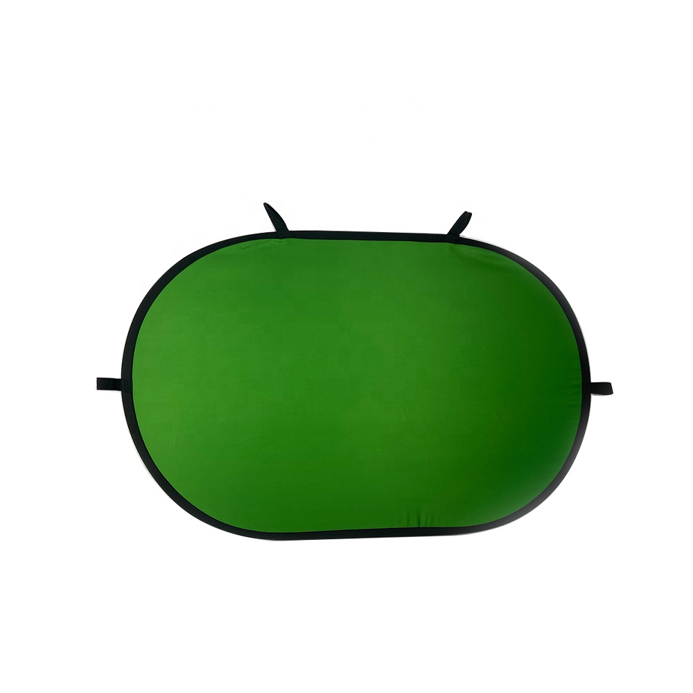 Оптовая продажа, портативное оборудование для фотостудии, складной зеленый экран