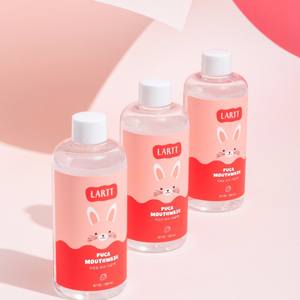 Enjuague Bucal Sin Ingredientes Nocivos, Seguro para Niños, con un Delicioso Sabor a Fresa que les Encanta - Product Image 1