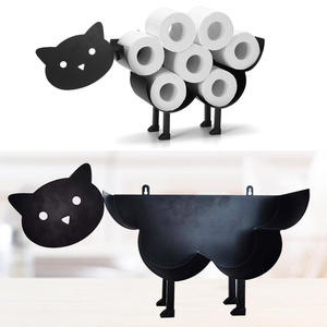 Design décoratif chien <span class=keywords><strong>mouton</strong></span> hibou porte-rouleau de <span class=keywords><strong>papier</strong></span> <span class=keywords><strong>toilette</strong></span> salle de bains accessoires de cuisine salle de bains à domicile - Product Image 4
