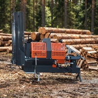 Machine de traitement du bois de chauffage CE avec convoyeur d'alimentation hydraulique pour les fournisseurs professionnels de bois de chauffage