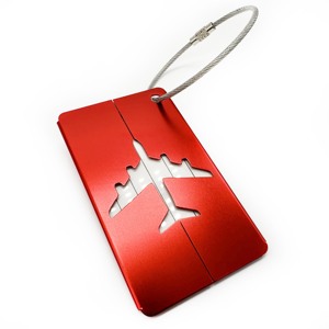 Thẻ Cá Nhân Hóa Tên Trống Số Lượng Lớn Với Logo Máy Bay Thẻ Du Lịch Kim Loại Và Thẻ Hành Lý Phụ Kiện Nhôm Anot Hóa - Product Image 6