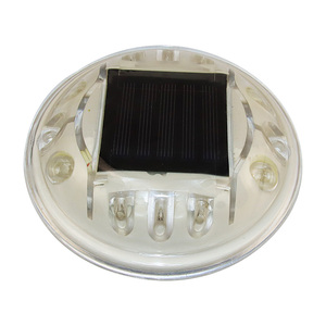 Borne de signalisation routière solaire à 10 LED, ronde, étanche, pour <span class=keywords><strong>chantier</strong></span> de construction, directement de l'usine - Product Image 4