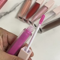 Kit de gloss à lèvres végétalien nourrissant et repulpant longue tenue, 50 couleurs mélangées, brillance non collante aux couleurs somptueuses