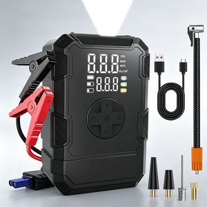Arrancador de Baterías Portátil para Automóvil e Inflador de Neumáticos, Banco de Energía de Alta Potencia de 2000 mAh, Arrancador Portátil con Compresor de Aire - Product Image 2