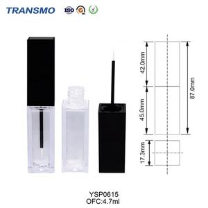 Tube carré vide en plastique pour eye-liner, flacon de sérum pour cils, flacon carré de 4,7 ml pour eye-liner cristallin – Vente en gros - Product Image 2