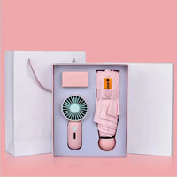 Offre Spéciale – Coffret Cadeau Parapluie et Mini Bouteille Isotherme avec Affichage de Température pour Femme – Cadeau d'Affaires Promotionnel du Nouvel An en Acier Inoxydable