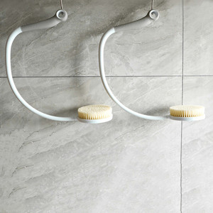 Wood Grip <b>Bath</b> Brush Natural Bristle Whole Family - Product Image 3
