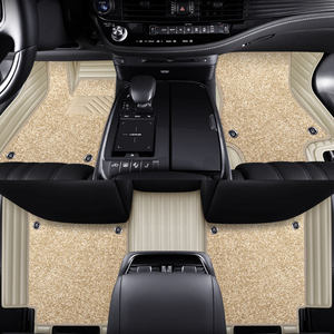 2023 nuovo Design compatibile popolare tappetini per tappetini per tappetini per auto rossi e neri tappetino di <span class=keywords><strong>dimensioni</strong></span> personalizzate 5D 9D