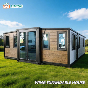 <span class=keywords><strong>Maison</strong></span> préfabriquée modulaire intégrée pliable à double aile extensible, mobile et en promotion - Product Image 1
