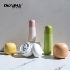 Tùy chỉnh sinh thái thân thiện Bát trứng hình dạng mỹ phẩm pmu Kem <span class=keywords><strong>Jar</strong></span> với muỗng - Product Image 1