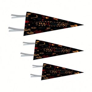 Sublimation Printing Custom Design Sports Logo Felt Pennant <b>Flag</b> - Product Image 5