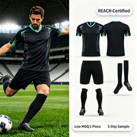 Vente en gros de maillots de football de nouvelle conception : Maillots de football vierges pour adultes, nouvelle saison, pour équipes et clubs, très demandés