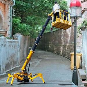 Mini Spider <b>Crane</b> Hydraulic Telescopic Boom Crawler <b>Crane</b> 2-5 Ton <b>Remote</b> <b>Control</b> <b>Crane</b> With CE Certificate - Product Image 1