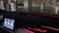 ZYCELA - Éclairage ambiant universel pour voiture - Modèle adaptable - Éclairage LED enveloppant la console centrale - Ambiance 64 couleurs - 9-16V